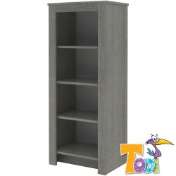 Cube – keskeny nyitott polcos szekrény (140 cm magas)