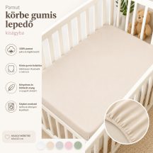 Pamut lepedő kiságyba