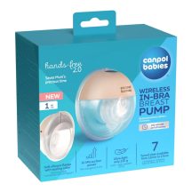   Canpol babies Hands-Free 2.0 melltartóban hordható elektromos mellszívó (kéz nélküli)
