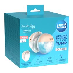 Canpol babies Hands-Free 2.0 dupla, melltartóban hordható elektromos mellszívó (kéz nélküli)