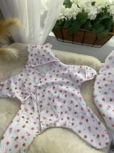   Nyári babacsillag puha és légáteresztő duplagéz anyagból - virág