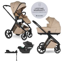 A EASYWALKER Zoey babakocsi + CYBEX Aton+ isofix