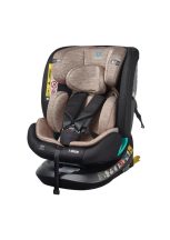   Foxter One I-Size 360°-ban forgatható ISOFIX gyermekülés (40-150 cm) - Black-Brown