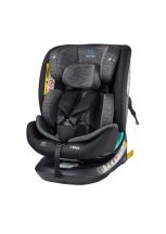   Foxter One I-Size 360°-ban forgatható ISOFIX gyermekülés (40-150 cm) - Black-Grey
