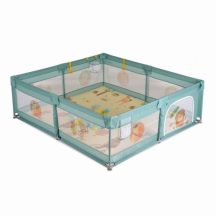   GAMEZONE összecsukható járóka szőnyeggel, 60 labdával 180x200 MENTA