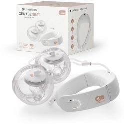 Kinderkraft Double Hands-free Gentleneste elektromos mellszívó nyakmelegítő funkcióval