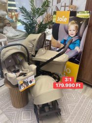 Joie 3in1 babakocsi szett cashew színben