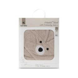 Kapucnis kifogó, fürdőlepedő 90/90 - beige