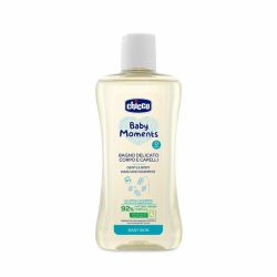 Fürdető & sampon 200 ml - újszülöttbőrre Baby Moments