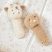 NATTOU Plüss játék csörgő Teddy zsiráf 14 cm, 0m+