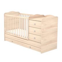 TIMBA Niki kombi kiságy 3 fiókos 
