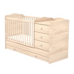 TIMBA Niki kombi kiságy 3 fiókos 