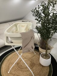 0 Beige összecsukható baba fürdetőkád
