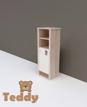 Teddy keskeny ajtós szekrény