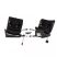 PETITE&MARS Autósülés Twistguard Pro i-Size Coal Black Air 40-150 cm(0-36 kg)
